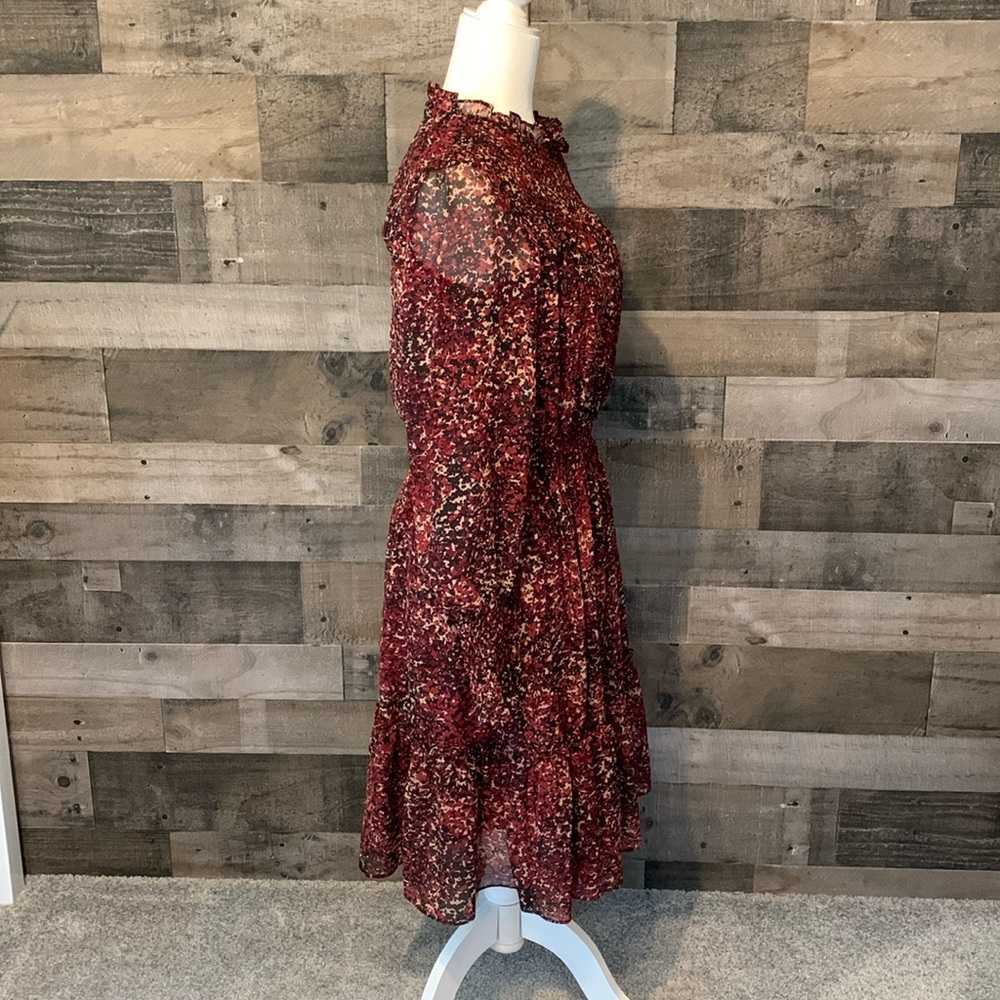 Just Taylor Long Sleeve Boho Dress Size 6 - Picture 4 of 16